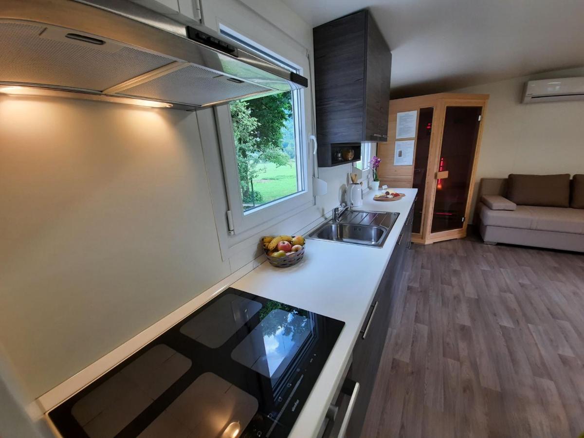 Chalet And Apartment Zonir With Sauna Kobarid Ngoại thất bức ảnh